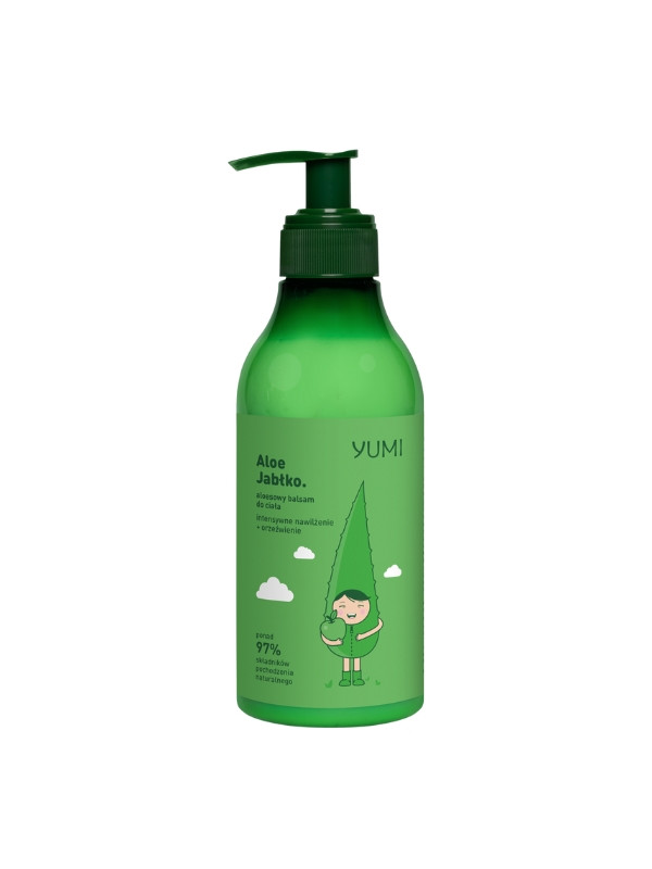 Yumi aloe body lotion intensely moisturizing Apple 300ml