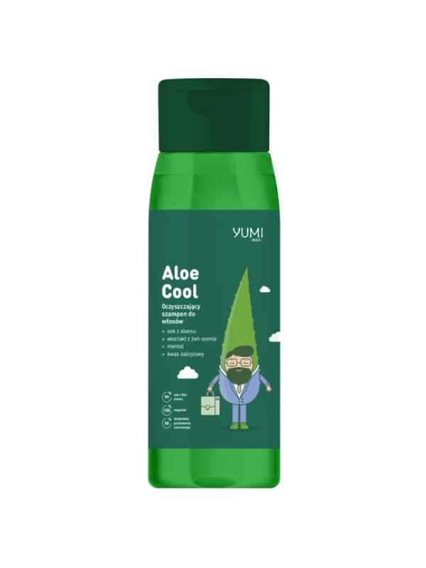 Yumi Men cleansing Aloe Cool hair shampoo 300 ml