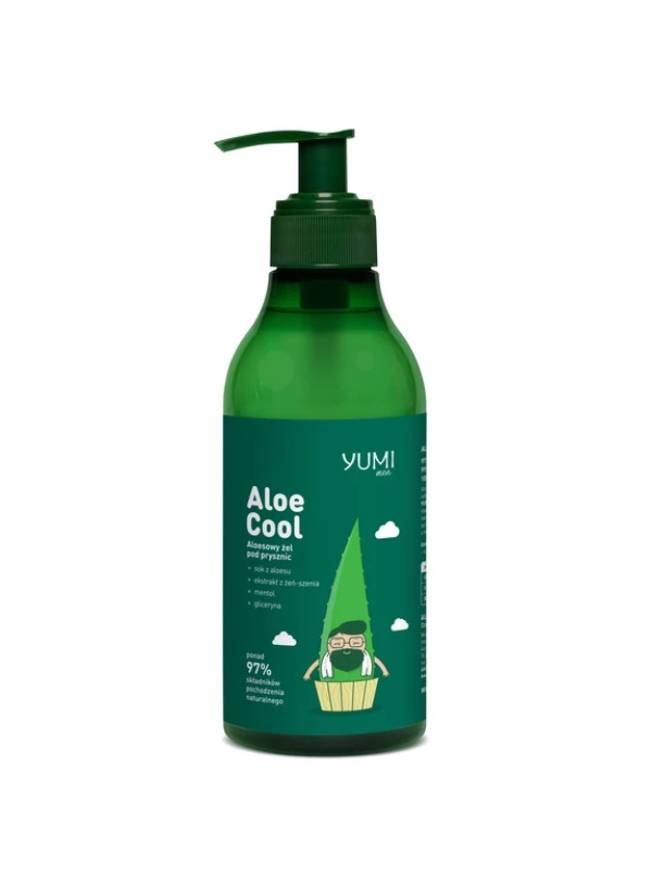 Yumi Men aloe shower gel Aloe Cool 400 ml