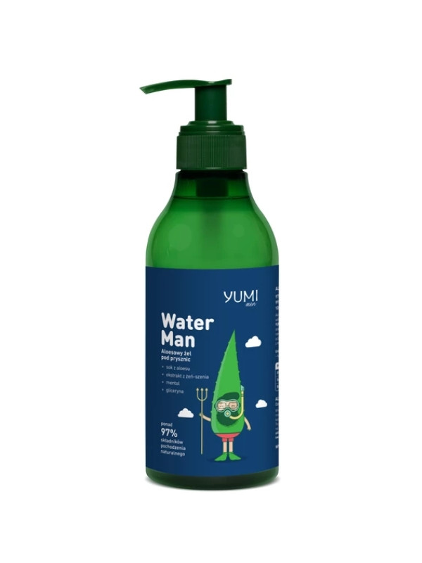 Yumi Men aloë douchegel Water Man 400 ml