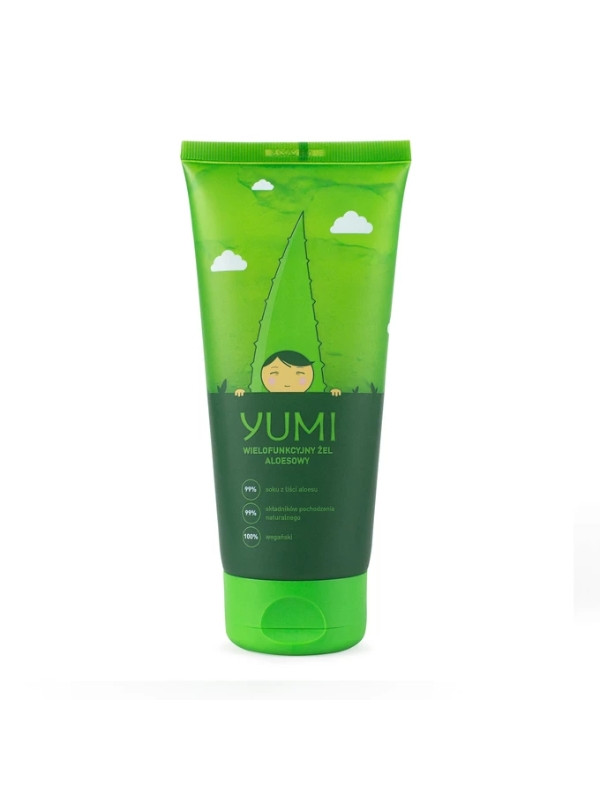 Yumi multifunktionales Gesichts- und Körpergel 99 % Aloe 200 ml