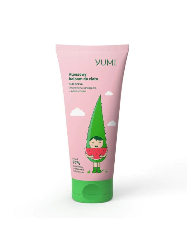 Yumi aloe body lotion intensely moisturizing Watermelon 300 ml