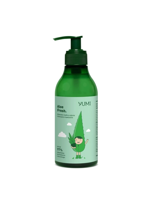 Yumi Aloe Flüssige Handseife, intensiv feuchtigkeitsspendend, Aloe Fresh , 300 ml