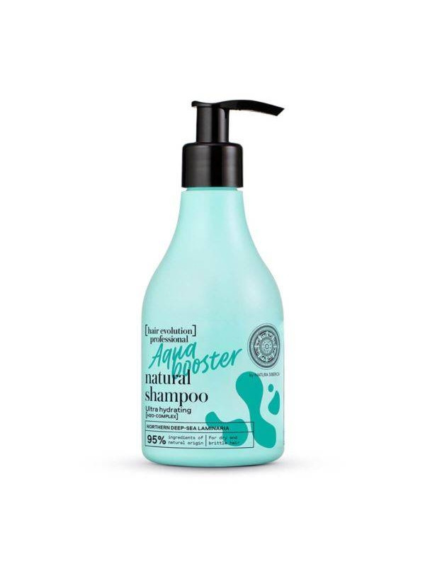 Natura Siberica Aqua Booster Natuurlijke Shampoo voor droog en broos haar 245 ml