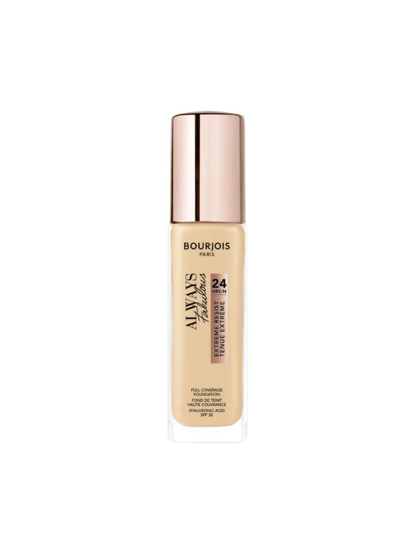 Bourjois Always Fabulous Extreme Resist deckende Gesichtsgrundierung SPF20 /110/ Light Vanilla 30 ml