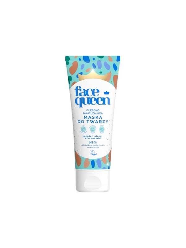 Face Queen Tief feuchtigkeitsspendende Gesichtsmaske 50 ml