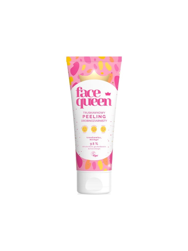 Face Queen fijnkorrelige aardbei Peeling 75 ml