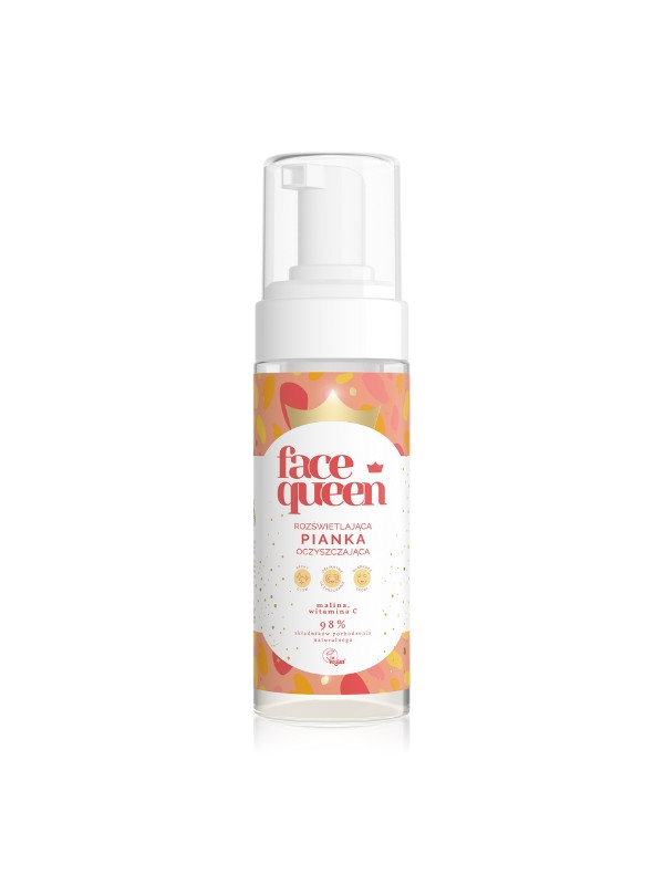 Face Queen leuchtender reinigender Gesichtsschaum 150 ml