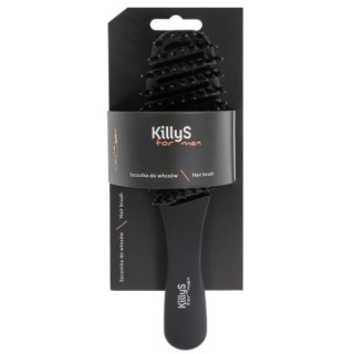 KillyS for Men wooden hairbrush 1 piece