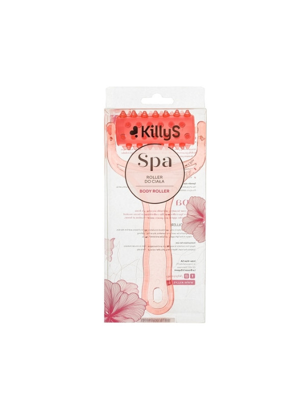 KillyS SPA Body Roller bloedsomloop stimulerend Roze 1 stuk