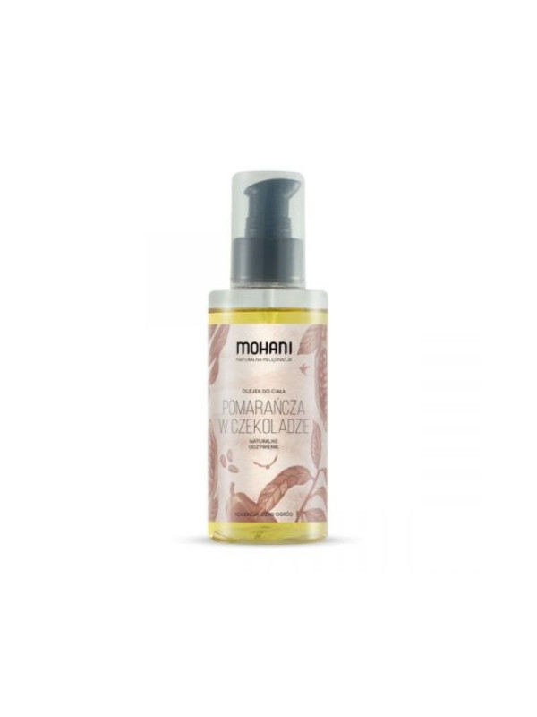 Mohani Nourishing Body Oil Orange in Chocolate 150 ml