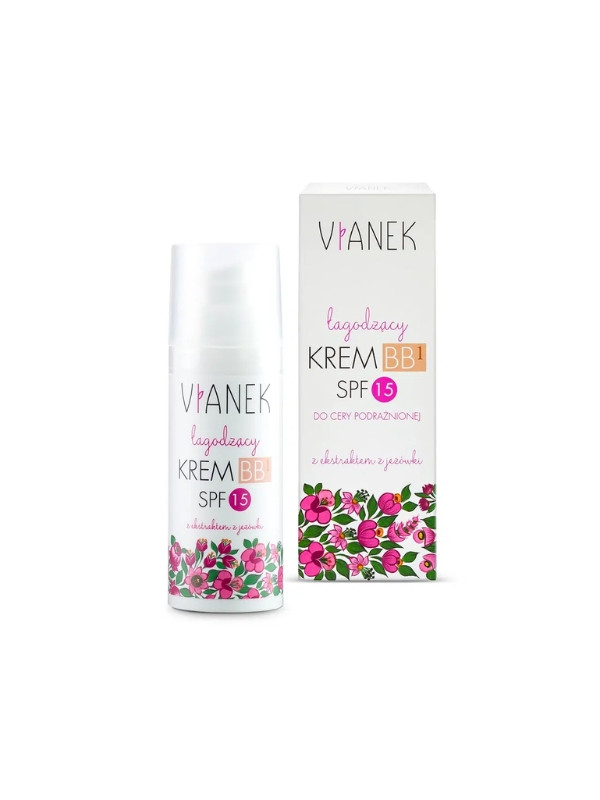 Vianek soothing BB face cream SPF15 /Light/ 50 ml