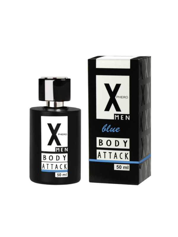 X-Phero Body Attack Blue Parfüm mit Pheromonen für Männer 50 ml