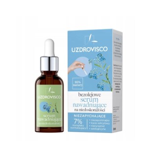 Uzdrovisco ölfreies Serum feuchtigkeitsspendend gegen Unreinheiten, 30 ml