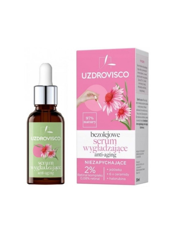 Uzdrovisco oil-free Smoothing Anti-aging face Serum 30 ml