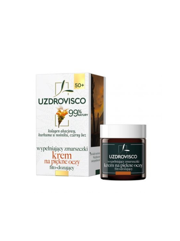 Uzdrovisco Eye cream filling wrinkles Turmeric 25 ml