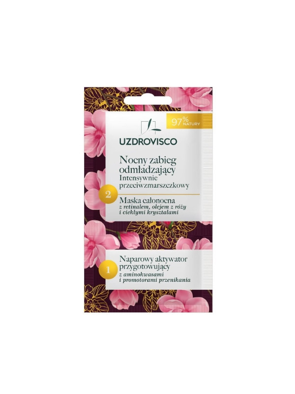 Uzdrovisco night Rejuvenating treatment Overnight face mask 8 ml