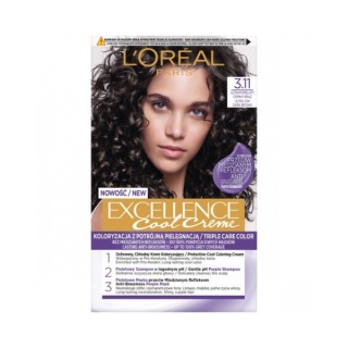 L'oreal Excellence Creme Hair dye /3.11/ Ultra Ash Dark Brown