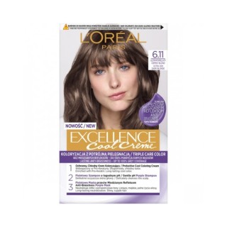 L'oreal Excellence Creme Hair dye /6.11/ Ultra Ash Dark Blond