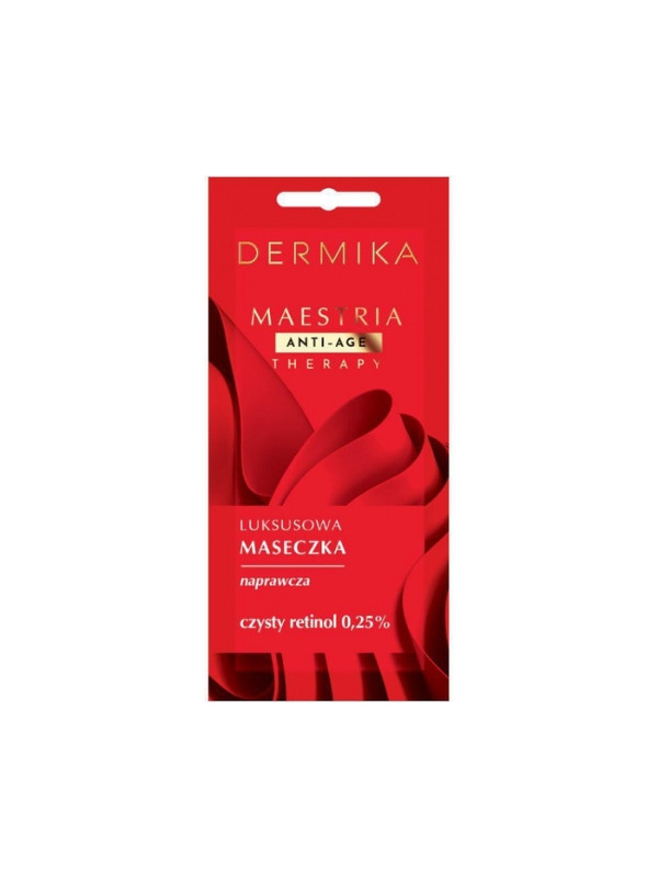 Dermika MAESTRIA Anti-Age Therapy luxuriöse reparierende Gesichtsmaske 7 g