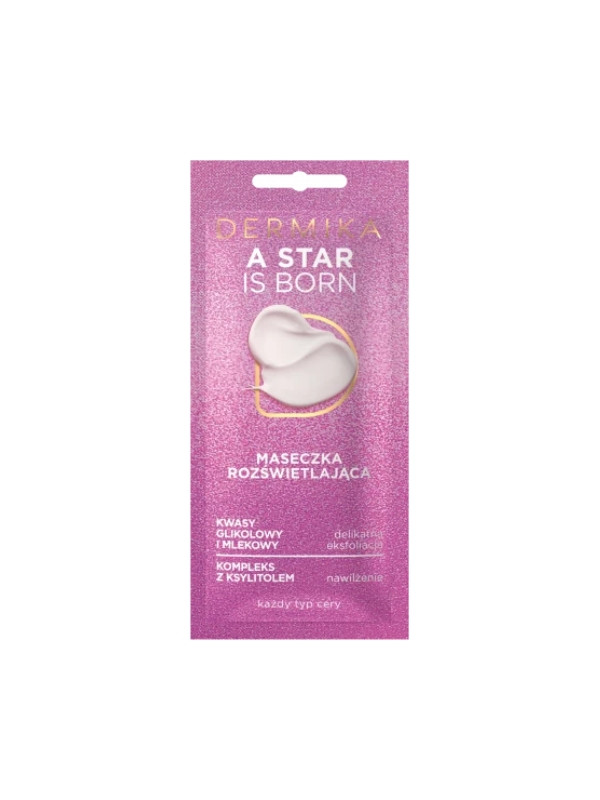 Dermika A Star Is Born Verlichtend gezichtsmasker 7 gr