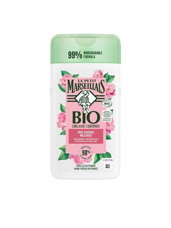 Le Petit Marseiliais Bio Duschgel Wildrose 250 ml