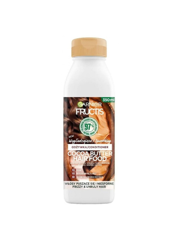 Garnier Fructis Hair Food Cocoa Butter glättender Conditioner für krauses Haar 400 ml