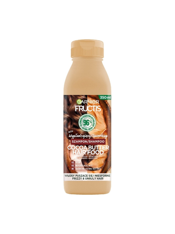 Garnier Fructis Hair Food Cocoa Butter gladmakende shampoo voor kroeshaar 400 ml