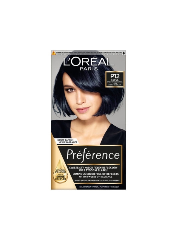 L'oreal Preference Haarfärbemittel /P12/ Intensives Marineblau