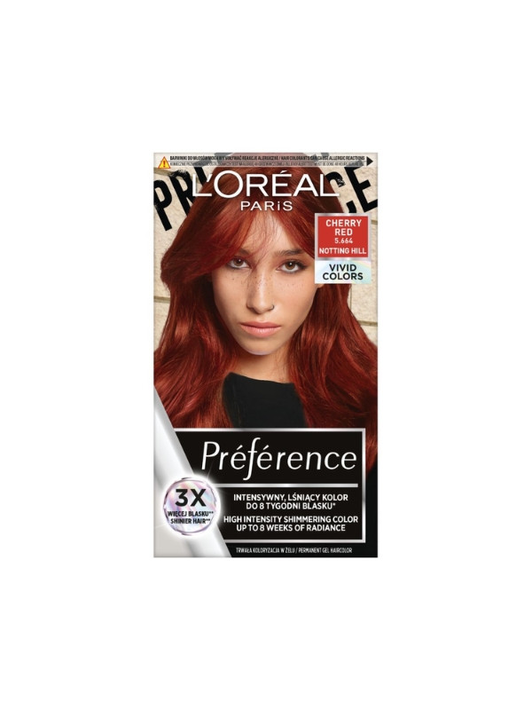 L'oreal Preference Red Vivid Haarfärbemittel / 5 / Cherry