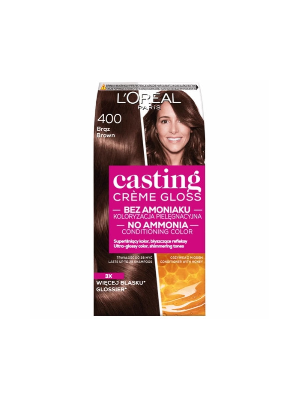 L'oreal Casting Creme Gloss Haarfärbemittel /400/ Braun