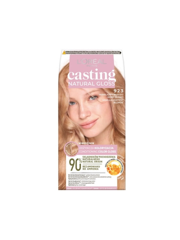 L'oreal Casting Natural Gloss Haarfärbemittel /923/Vanille, sehr Blond