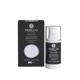 BasicLab Masculis smoothing Eye cream Tension and firming 5 % Peptide complex and 2% Caffeine 15 ml