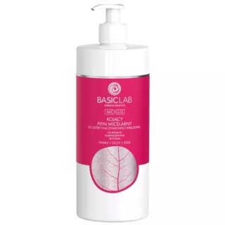 BasicLab Micellis soothing micellar fluid for vascular and sensitive skin 500 ml