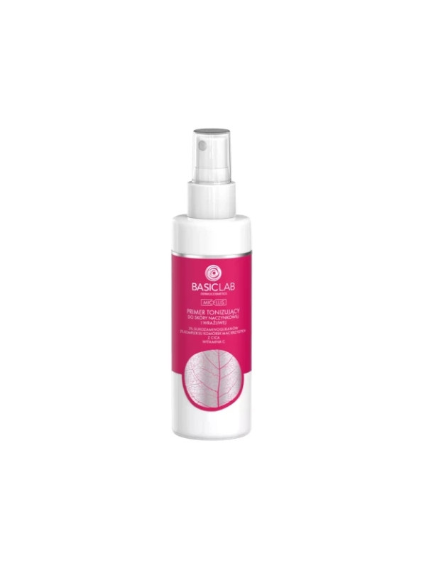 BasicLab Micellis toning Tonic - primer voor vasculaire en gevoelige huid 150 ml