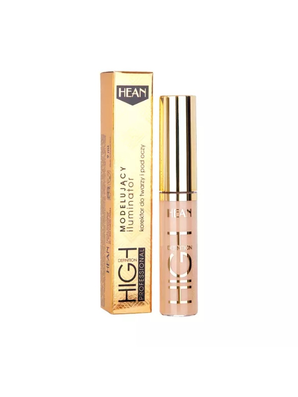 Hean High Definition illuminating concealer for face and eyes /100/ Fair 9 ml