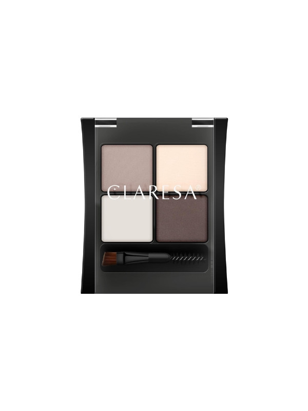 Claresa Pimp My Brow Eyebrow styling shadow set /01/ Soft Brown 4. 5 g