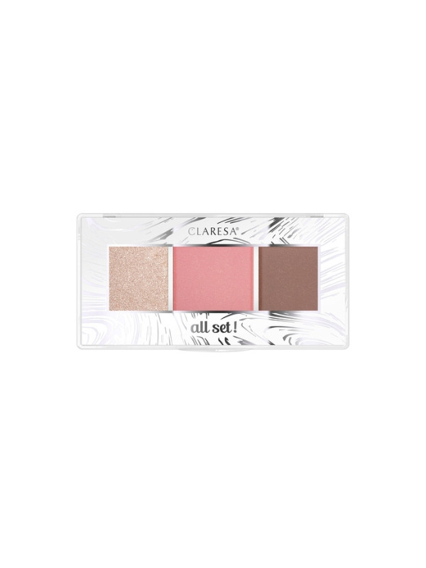 Claresa Face contouring palette /01/ All Cool 12 g