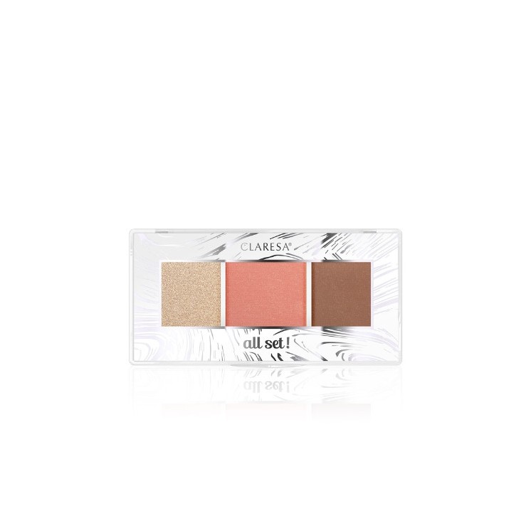 Claresa Face contouring palette /02/ All Warm 12 g