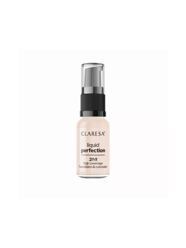 Claresa Liquid Perfection 2in1 Concealer - Foundation /101/ Light 18 g