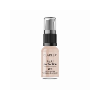 Claresa Liquid Perfection 2in1 Concealer – Foundation /103/ Cool Medium 18 g