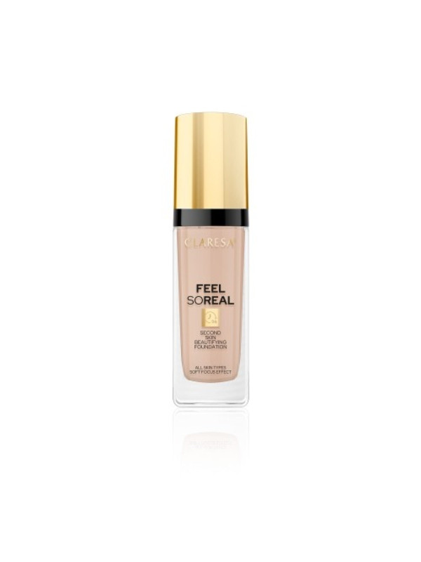 Claresa Feel So Real Gezichtsfoundation /06/ Tan 30ml