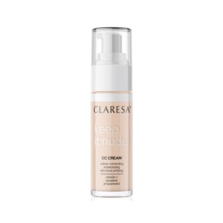 Claresa Keep Is Nude feuchtigkeitsspendende CC-Creme /101/ Light 33 g