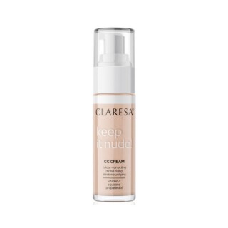 Claresa Keep Is Nude feuchtigkeitsspendende CC-Creme /102/ Warm Medium 33 g