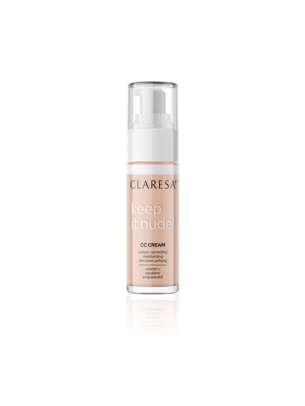 Claresa Keep Is Nude feuchtigkeitsspendende CC-Creme /104/ Nude 33 g