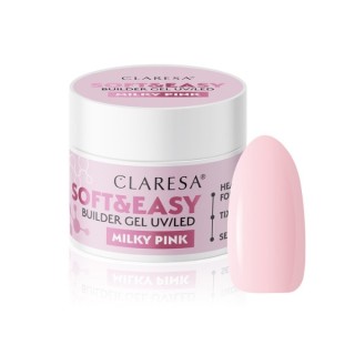 Claresa Soft & Easy Nail Building Gel Milky Pink 45 gr