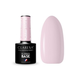 Claresa Rubber Base hybrid nail base /6/ 5 g