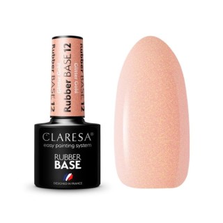 Claresa Rubber Base hybrid nail base /12/ 5 g