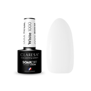 Claresa Hybrid Nagellack White 1000 5 g