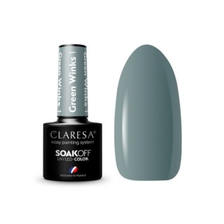 Claresa Green Winks Hybrid nail polish /1/ 5 g